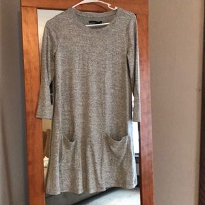 Abercrombie & Fitch cozy swing dress - grey